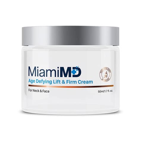 miami md age defying lift & firm cream reviews|I Tested Miami MD’s Lift and Firm Cream: My Honest。